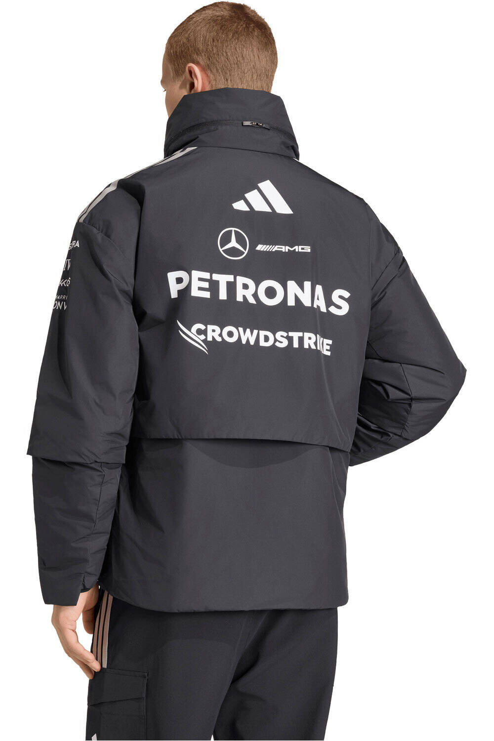 adidas chaquetas hombre MERCEDES-AMG PETRONAS F1TEAM vista trasera