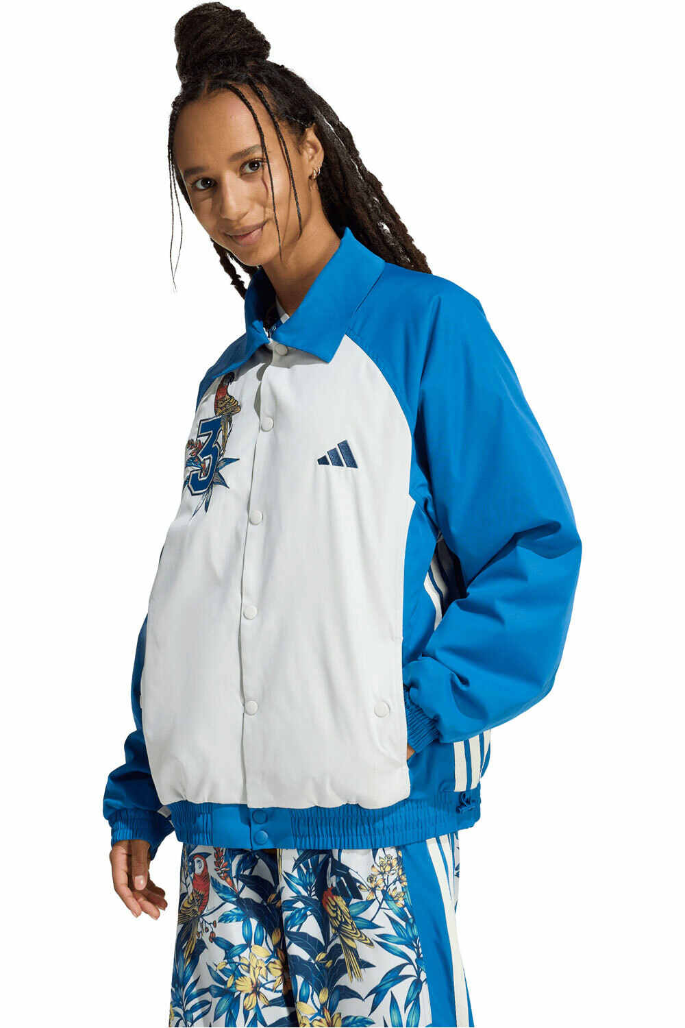 adidas chaquetas mujer PREMIUM ADIDAS X FARM RIO vista frontal