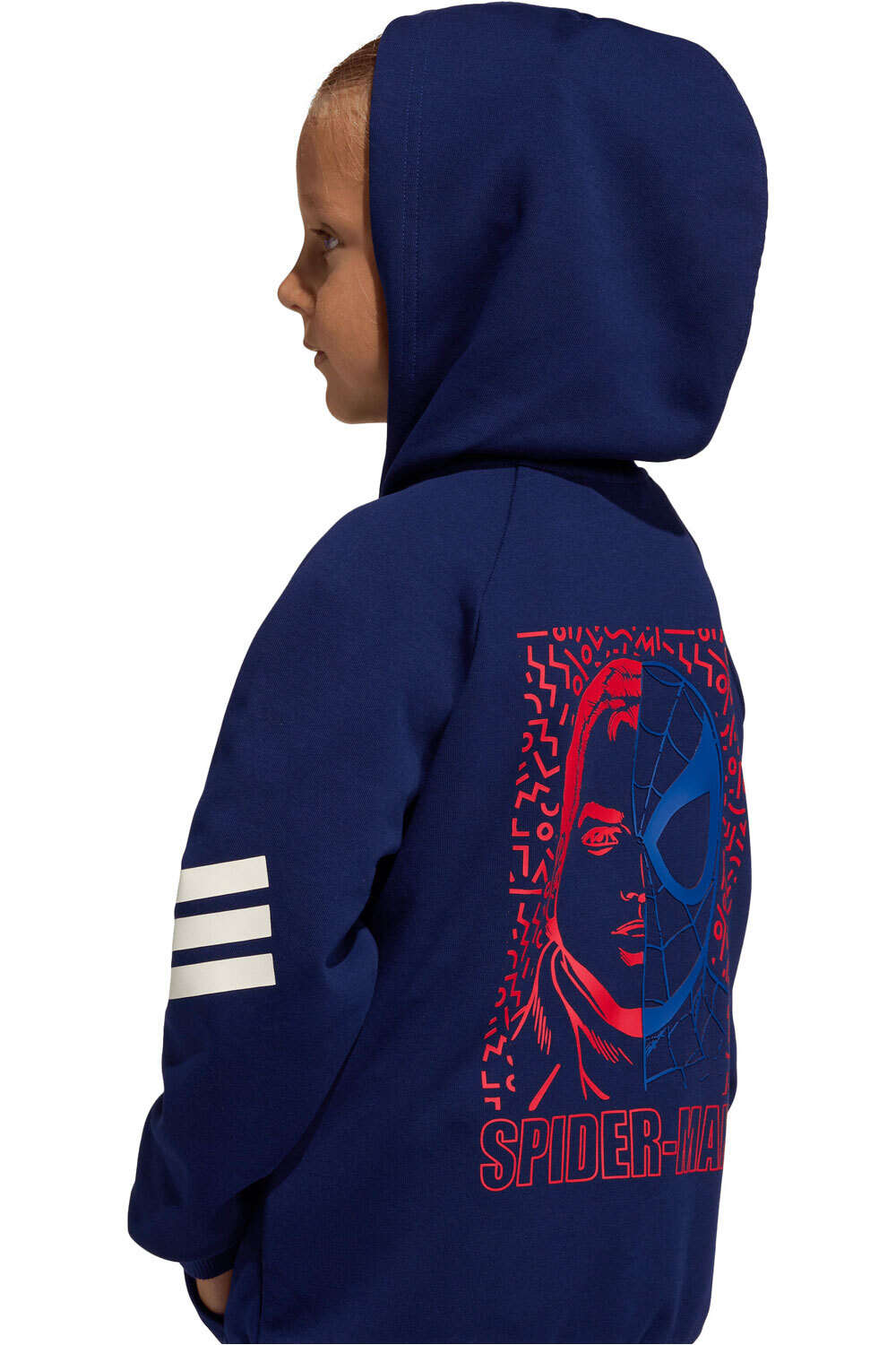 adidas chubasquero junior niño ADIDAS MARVEL SPIDER-MAN vista detalle