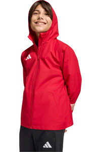 adidas chubasquero y chaquetones entrenamiento fútbol niño ENTRADA 26 ALL WEATHER 03