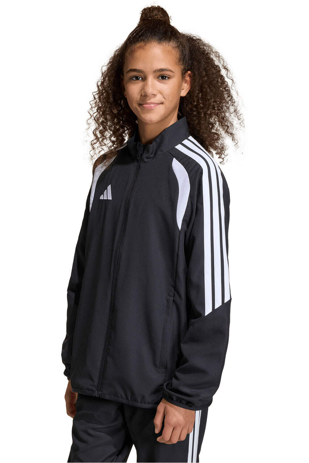 adidas chubasquero y chaquetones entrenamiento fútbol niño PRESENTACIN TIRO26 LEAGUE vista frontal