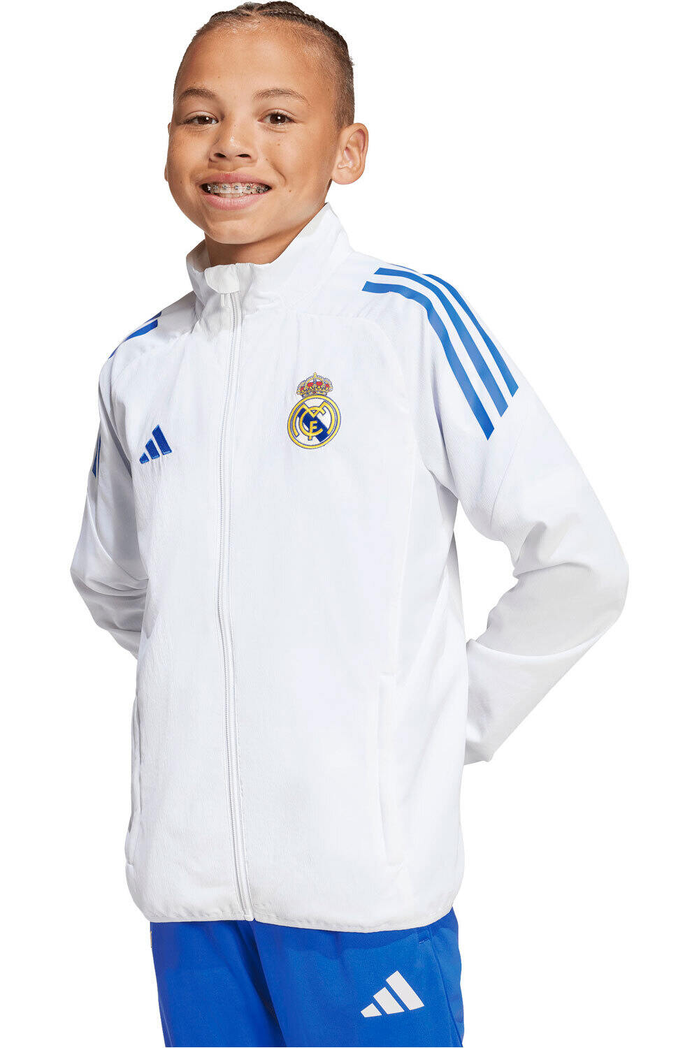 adidas chubasquero y chaquetones entrenamiento fútbol niño TIRO 25 COMPETITION vista frontal