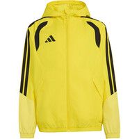 adidas chubasquero y chaquetones entrenamiento fútbol niño TIRO 26 COMPETITION ALL WEATHER vista frontal