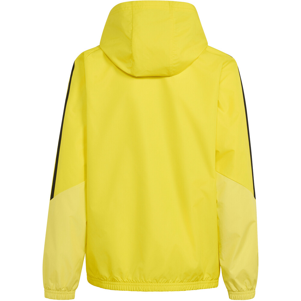 adidas chubasquero y chaquetones entrenamiento fútbol niño TIRO 26 COMPETITION ALL WEATHER vista trasera