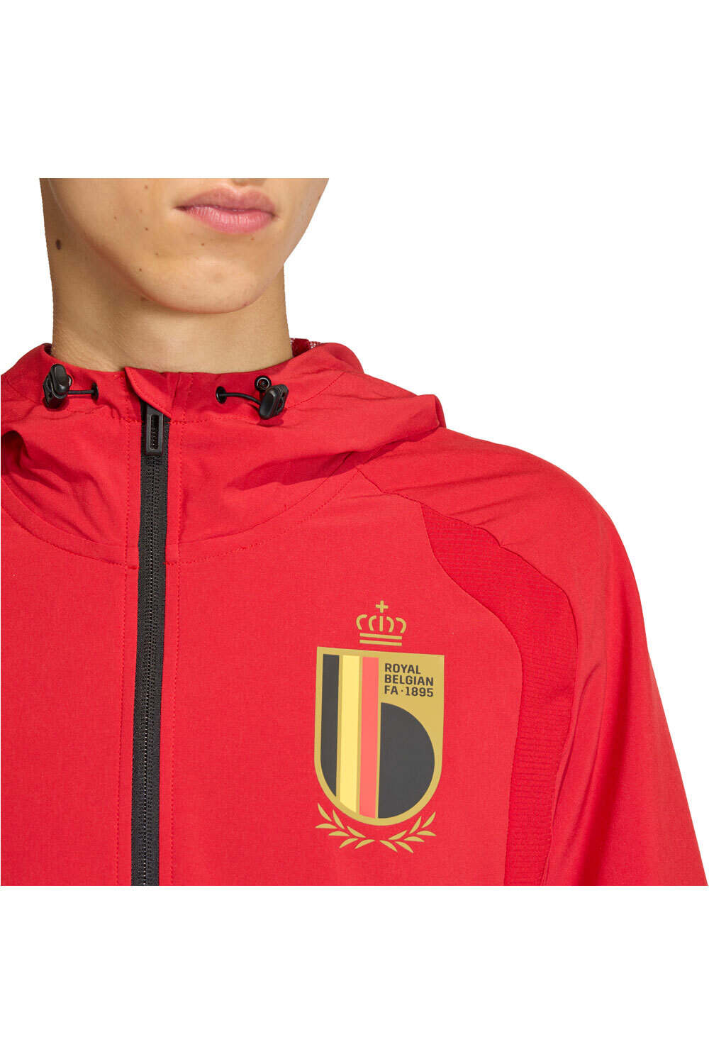 adidas chubasqueros y chaquetones entrenamiento fútbol BELGICA 26 TT FZ WB 03