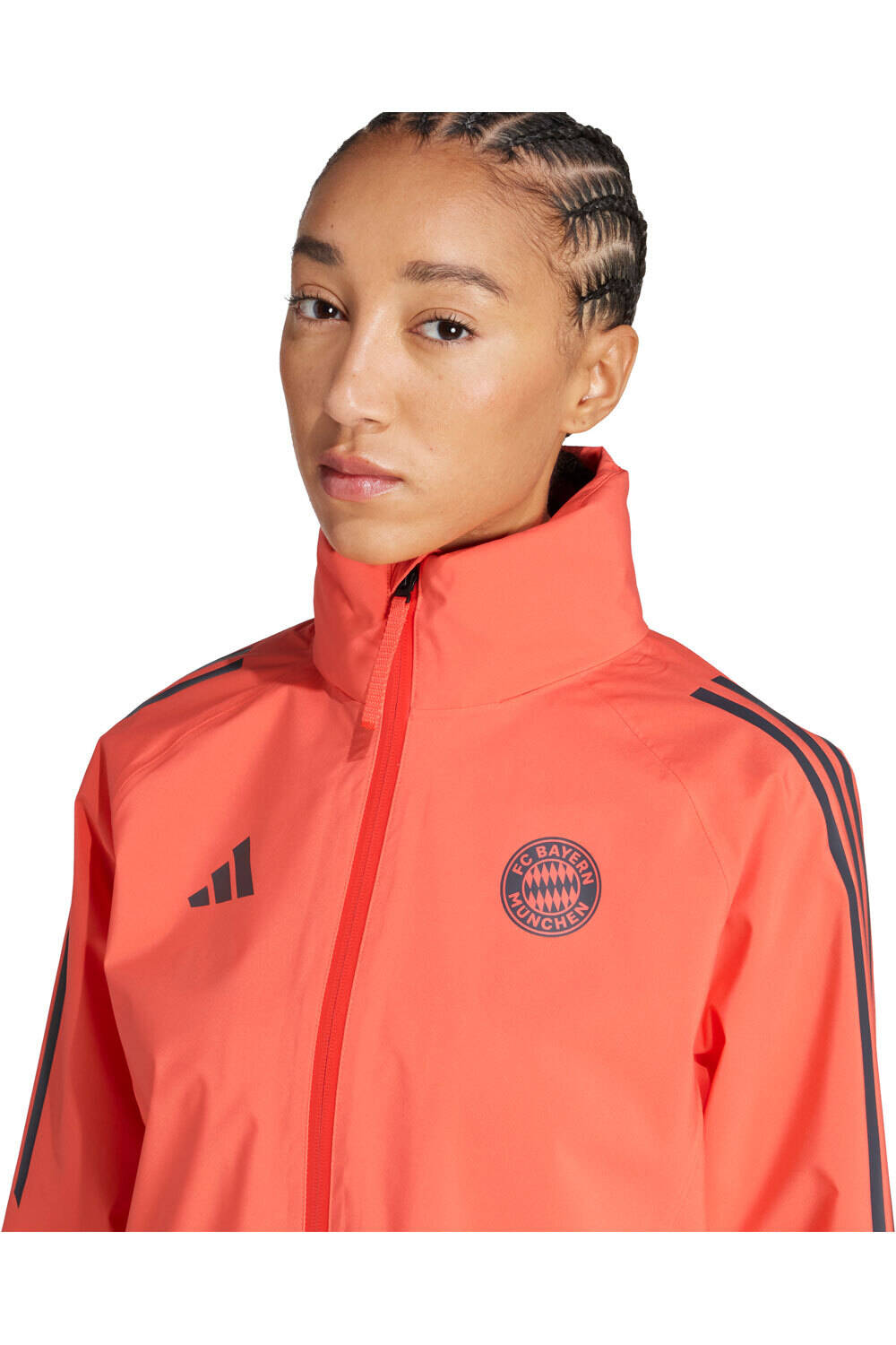 adidas chubasqueros y chaquetones entrenamiento fútbol B.MUNICH 26 RAIN JKTW 03