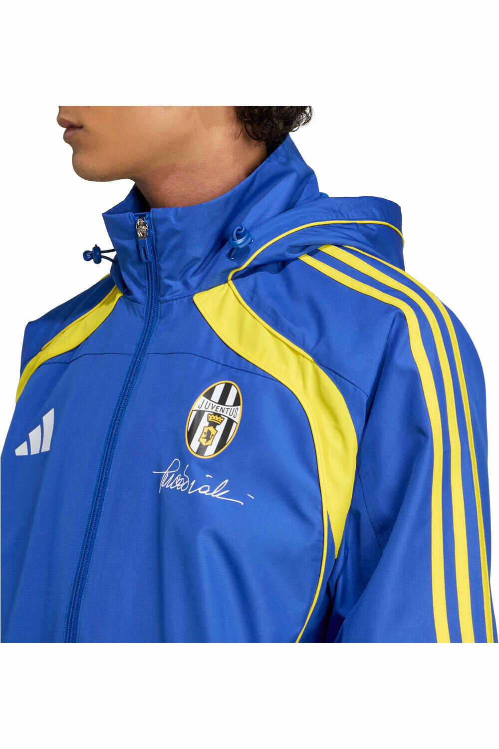 adidas chubasqueros y chaquetones entrenamiento fútbol JUVENTUS 26 UBP WB vista detalle