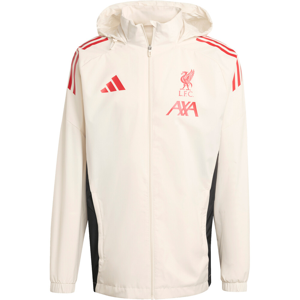 adidas chubasqueros y chaquetones entrenamiento fútbol LIVERPOOL FC TIRO 25 COMPETITION 04