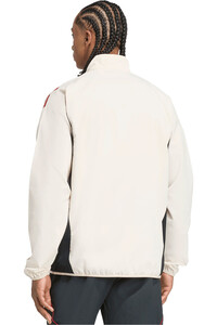 adidas chubasqueros y chaquetones entrenamiento fútbol LIVERPOOL FC TIRO 25 COMPETITION vista trasera