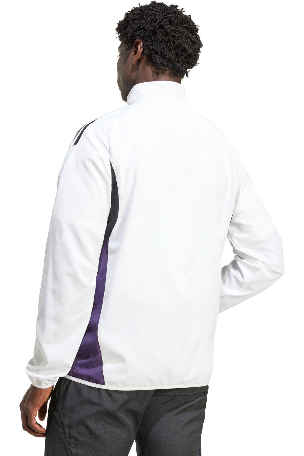 adidas chubasqueros y chaquetones entrenamiento fútbol MANCHESTER UNITED 25/26 COMPETITION vista trasera