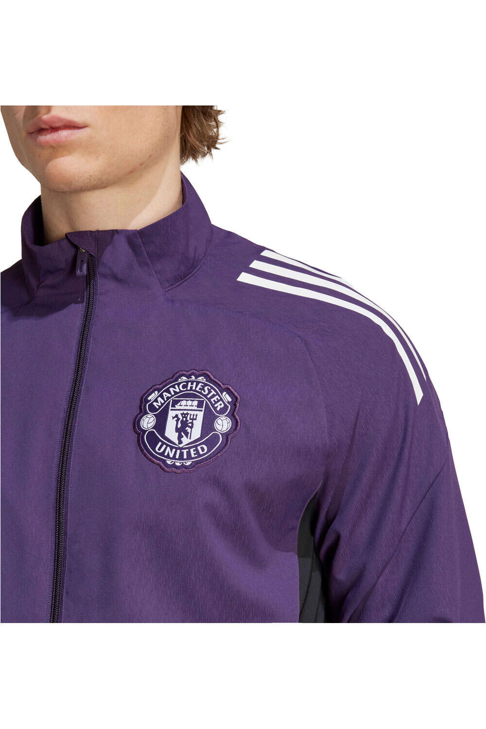 adidas chubasqueros y chaquetones entrenamiento fútbol MANCHESTER UNITED TIRO 25 COMPETITION 03