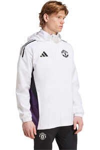 adidas chubasqueros y chaquetones entrenamiento fútbol MANCHESTER UNITED TIRO 25 COMPETITION vista detalle