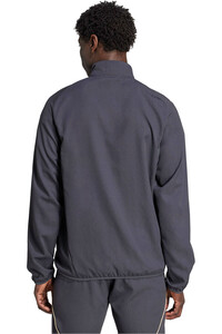 adidas chubasqueros y chaquetones entrenamiento fútbol OLYMPIQUE DE LYON 25/26 TIRO25 vista trasera