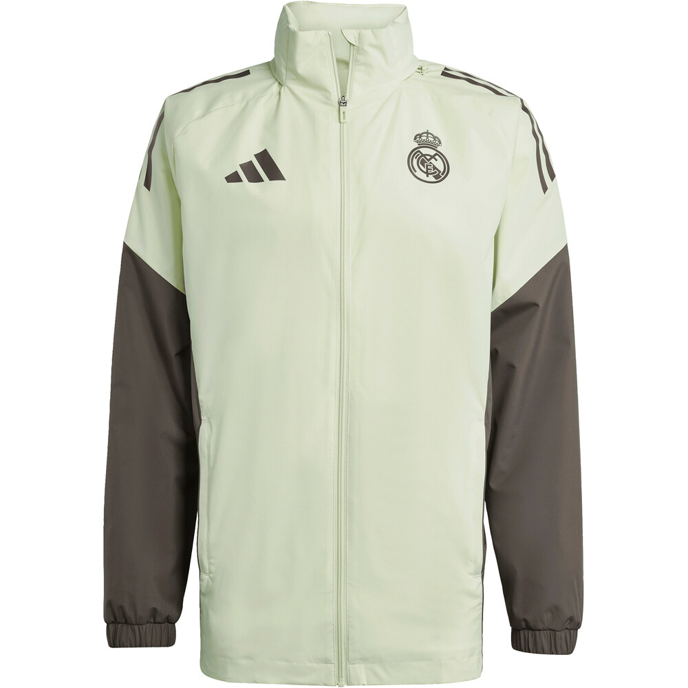 adidas chubasqueros y chaquetones entrenamiento fútbol REAL MADRID 25/26 TIRO25 COMPETITION 05