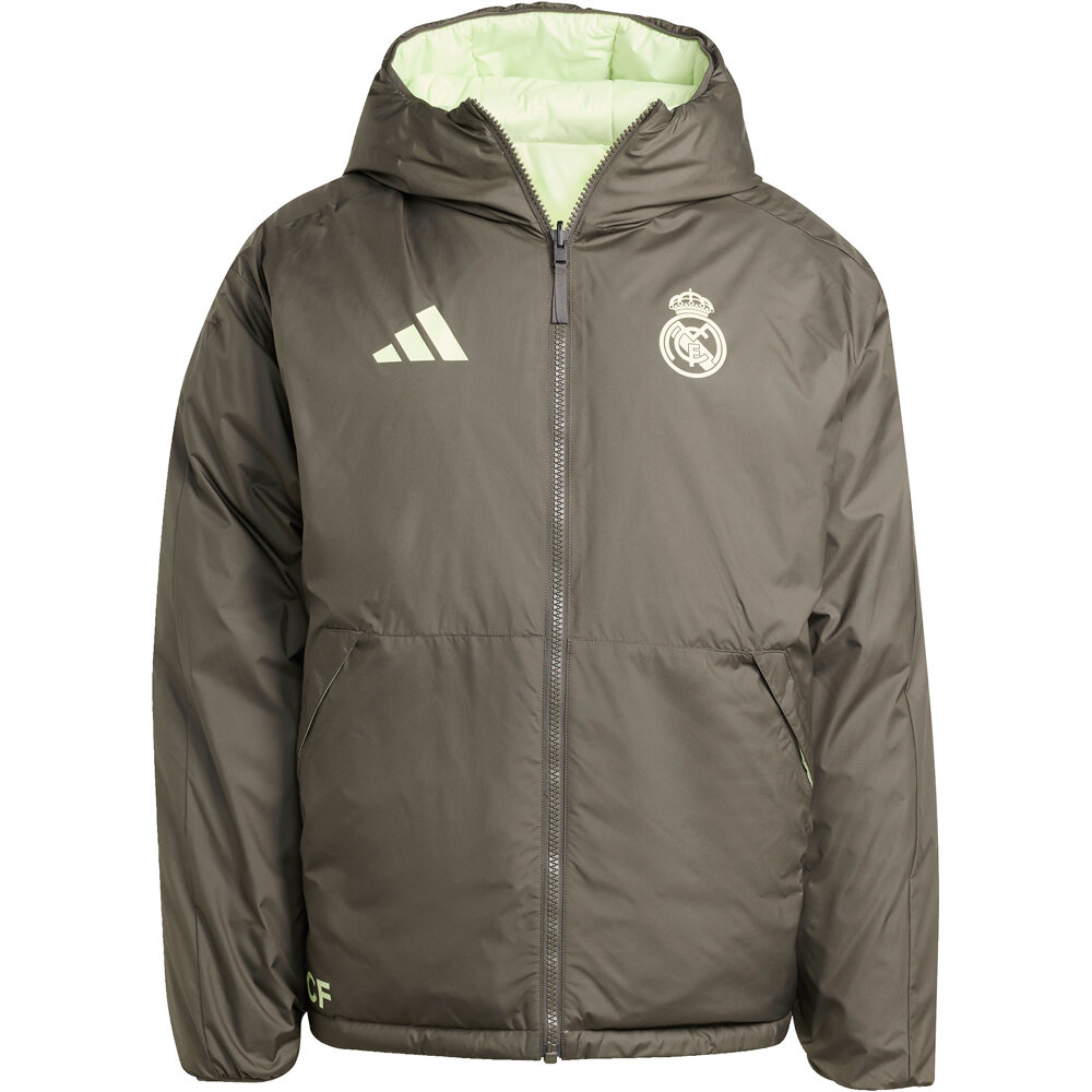 adidas chubasqueros y chaquetones entrenamiento fútbol REAL MADRID SEASONAL 05