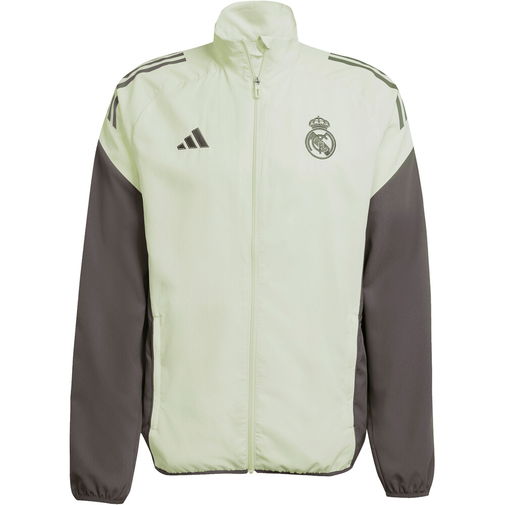 adidas chubasqueros y chaquetones entrenamiento fútbol REAL MADRID TIRO25 COMPETITION 05