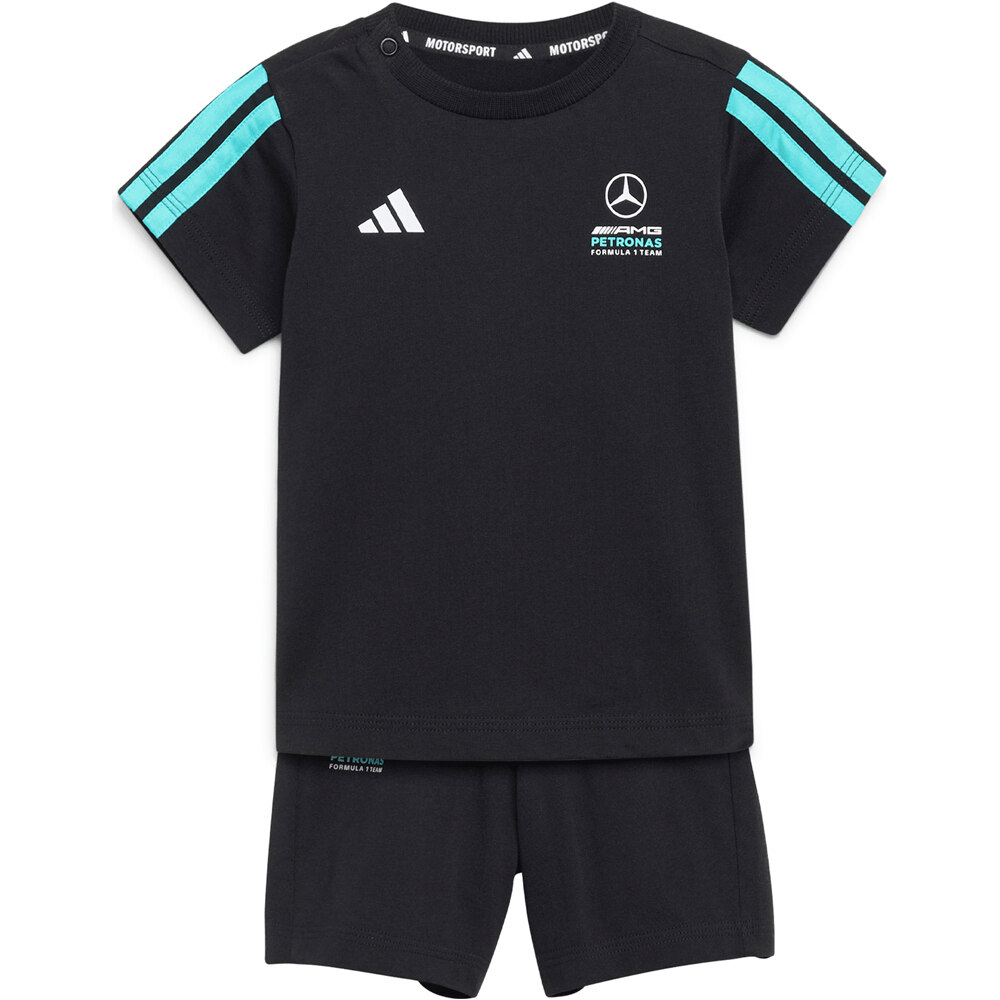 adidas conjunto bebé MERCEDES-AMG PETRONAS F1 DNA vista frontal
