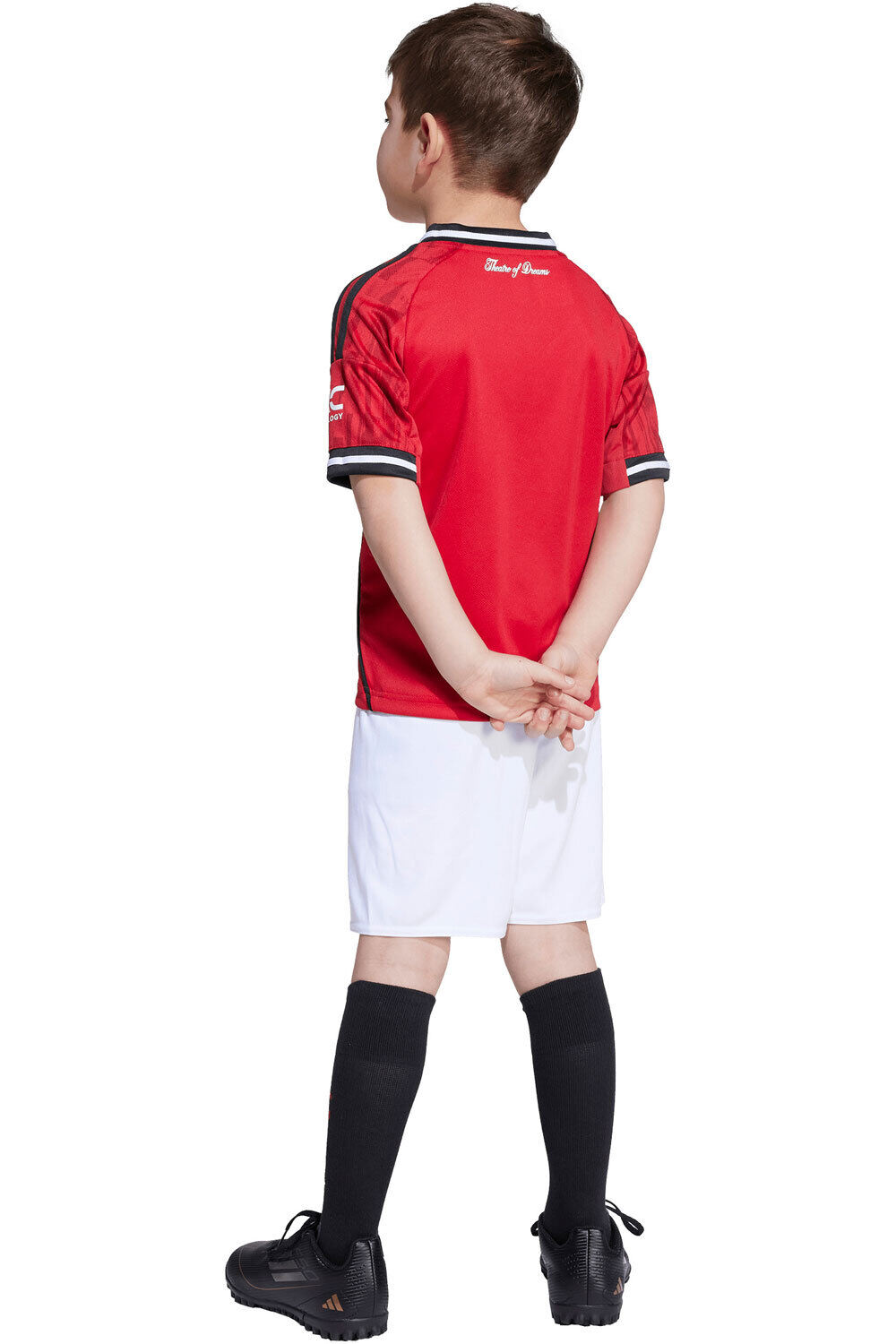 adidas equipación fútbol niño 1 EQUIPACIN MANCHESTER UNITED 25/26 vista trasera