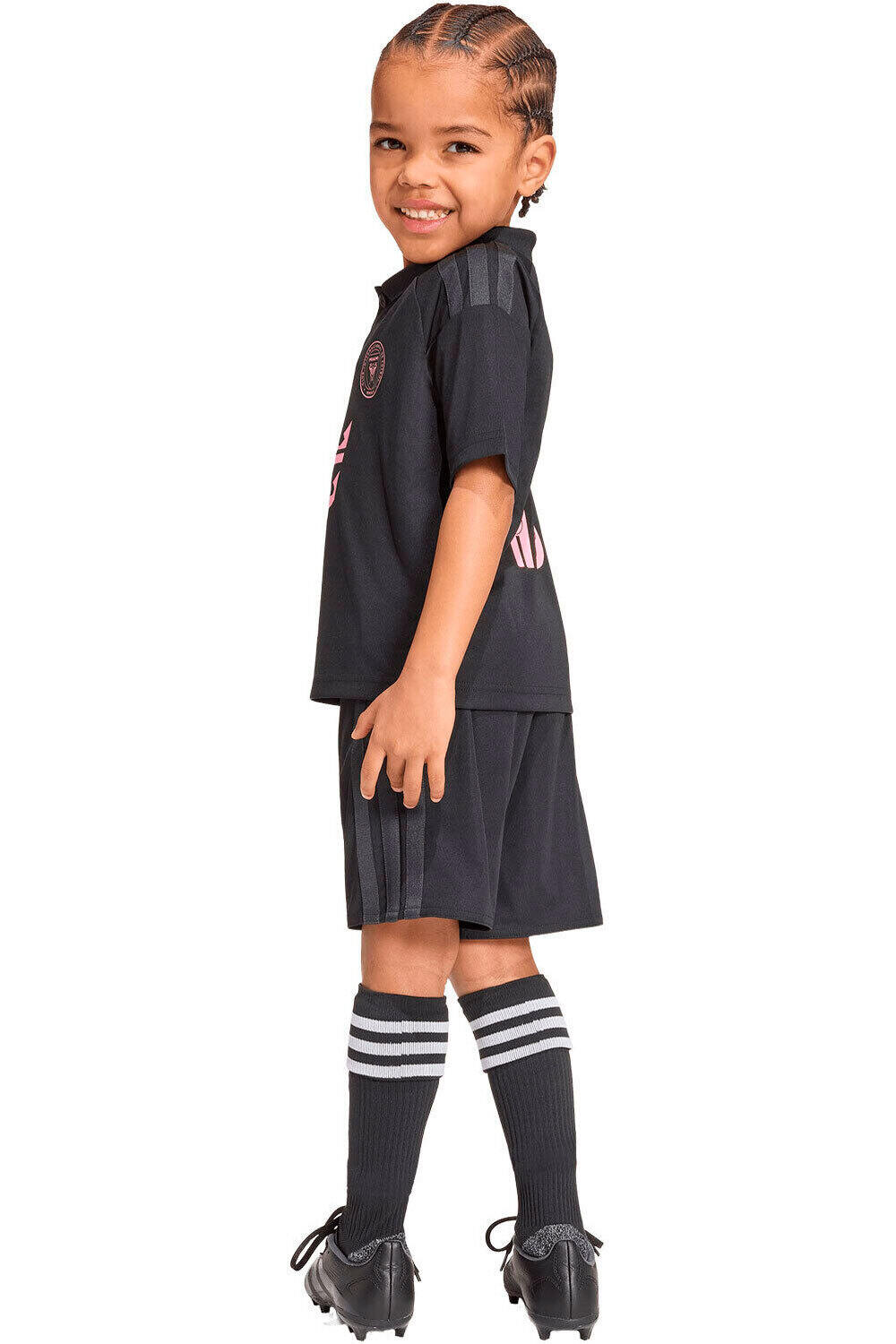 adidas equipación fútbol niño 2 INFANTIL INTER MIAMI 26/27 MESSI vista trasera