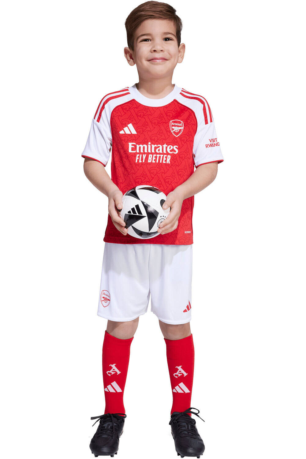 adidas equipación fútbol niño ARSENAL FC 25/26 LOCAL vista detalle