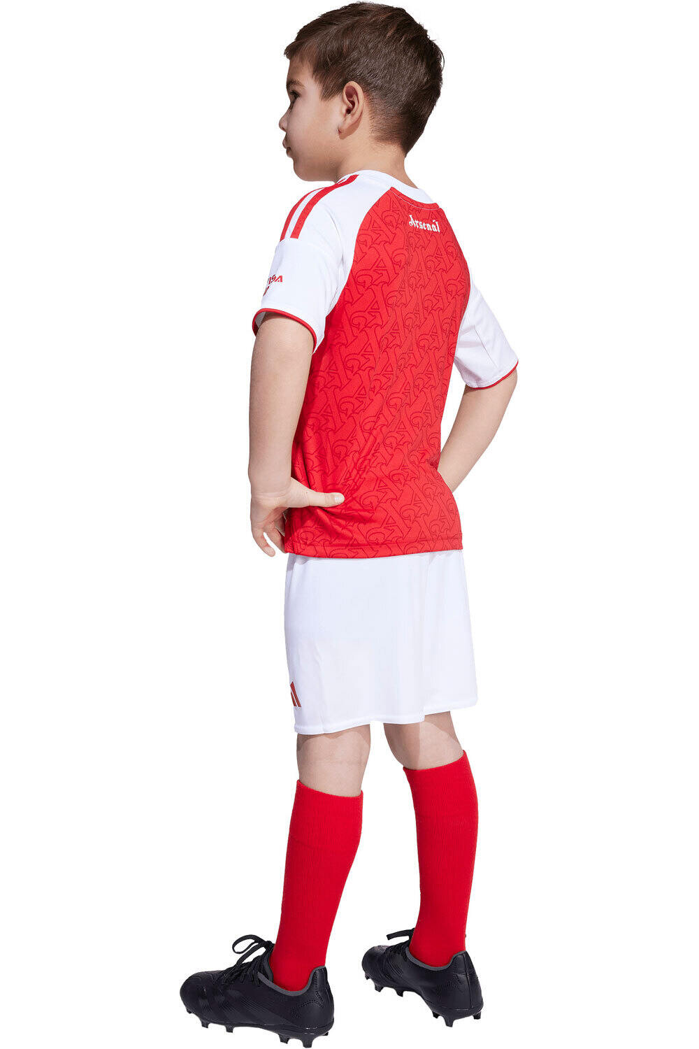 adidas equipación fútbol niño ARSENAL FC 25/26 LOCAL vista trasera