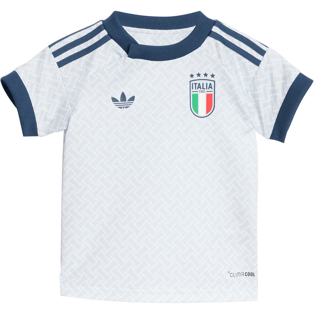 adidas equipación fútbol niño CONJUNTO SEGUNDA EQUIPACIN ITALIA 26 vista trasera
