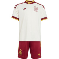 adidas equipación fútbol niño ESPAA 26 A YOUTHKIT vista frontal