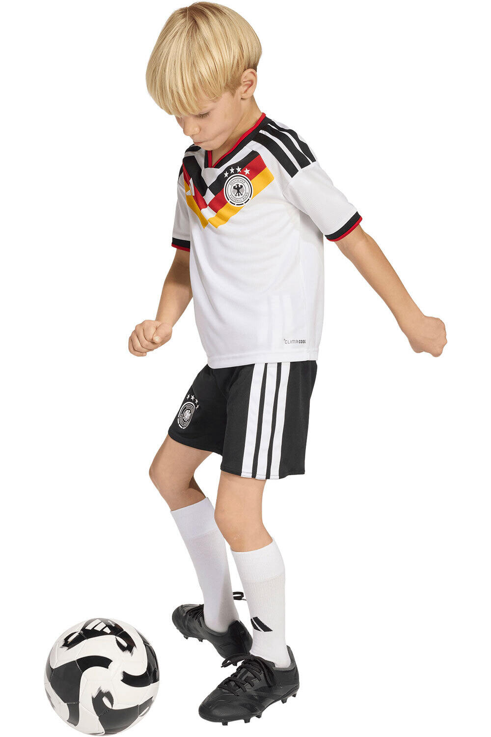 adidas equipación fútbol niño INFANTIL 1 EQUIPACIN ALEMANIA 26 vista detalle