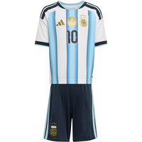 adidas equipación fútbol niño INFANTIL LOCAL ARGENTINA 26 MESSI 04