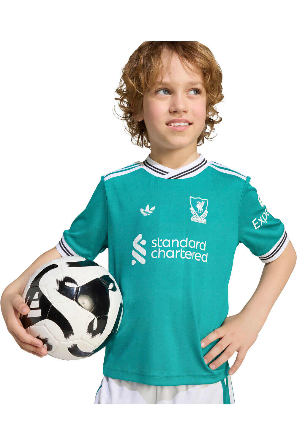 adidas equipación fútbol niño LIVERPOOL FC 25/26 THIRD vista detalle