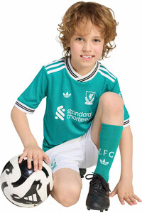adidas equipación fútbol niño LIVERPOOL FC 25/26 THIRD vista trasera