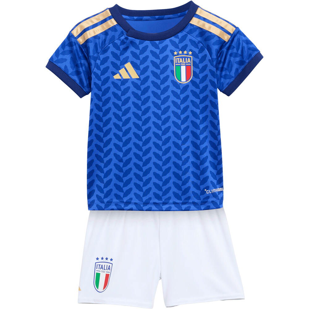 adidas equipación fútbol niño PRIMERA EQUIPACIN ITALIA 2026 vista frontal