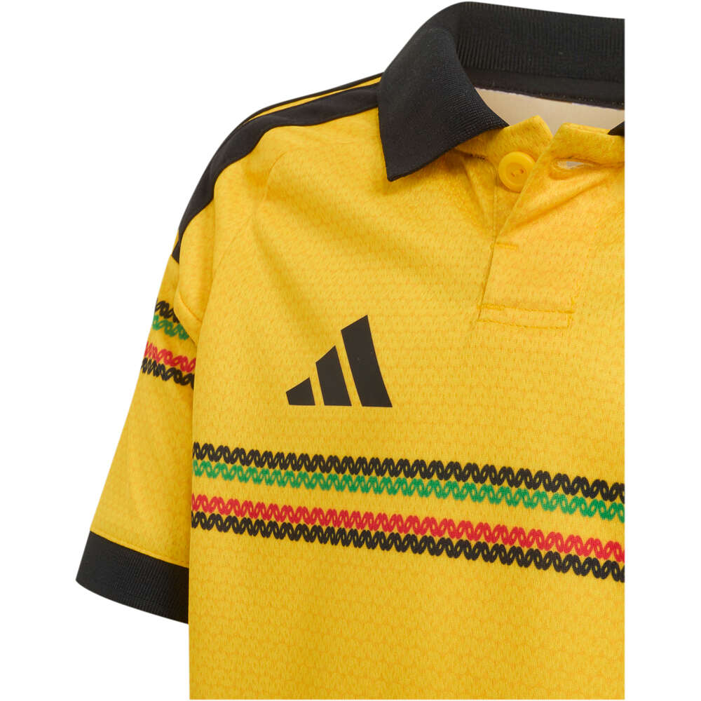 adidas equipación fútbol niño PRIMERA EQUIPACIN JAMAICA 26 vista detalle