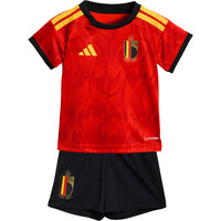 adidas equipación fútbol niño PRIMERA EQUIPACION BELGICA 26 vista frontal