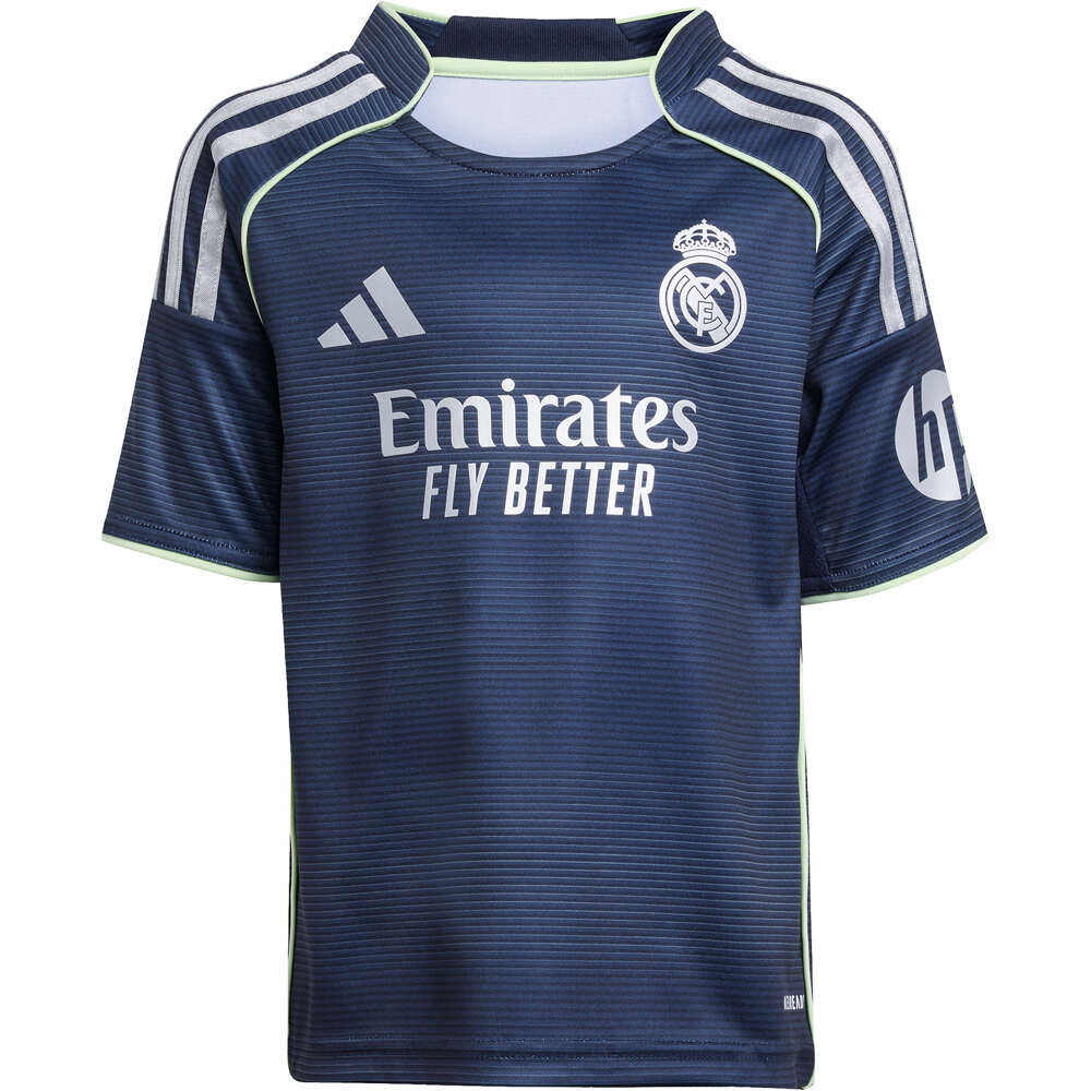 adidas equipación fútbol niño REAL MADRID 25/26 VISITANTE 07