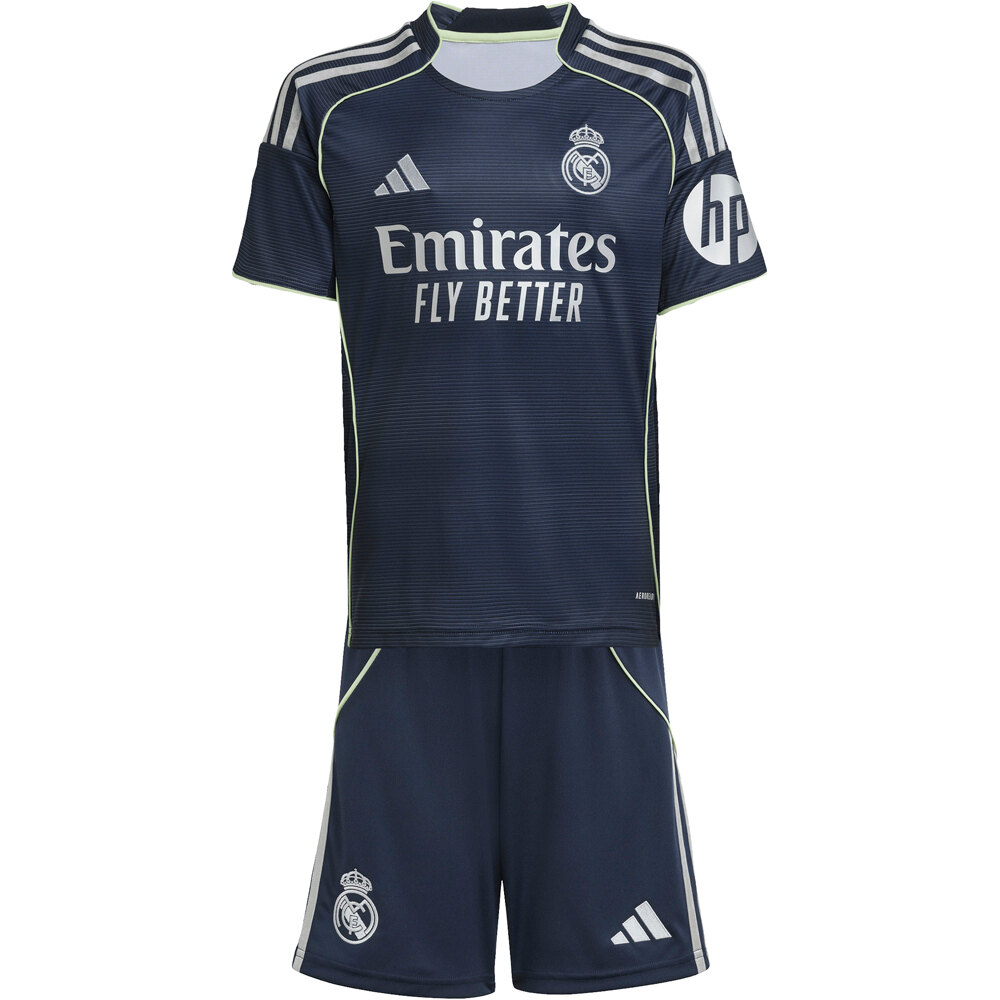 adidas equipación fútbol niño R.MADRID 26 A Y KIT MN 05