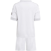 adidas equipación fútbol niño R.MADRID 26 H MINI vista trasera