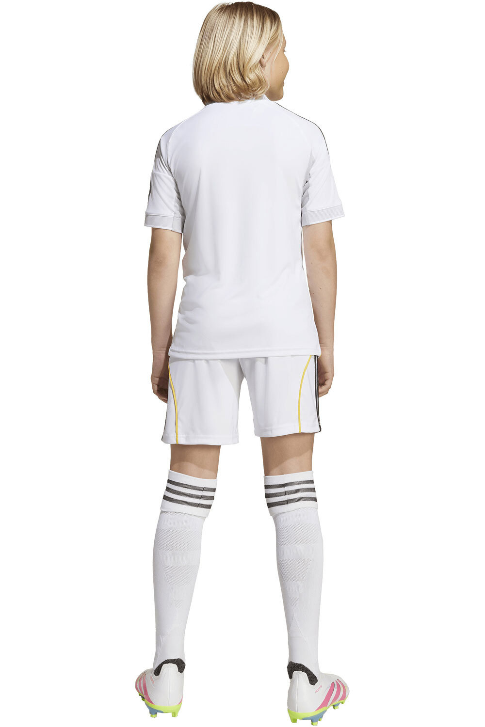 adidas equipación fútbol niño R.MADRID 26 H Y KIT vista trasera