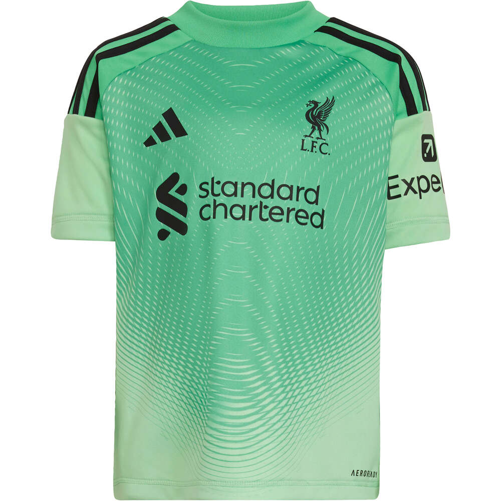 adidas equipación portero niño LIVERPOOL FC 25/26 vista detalle