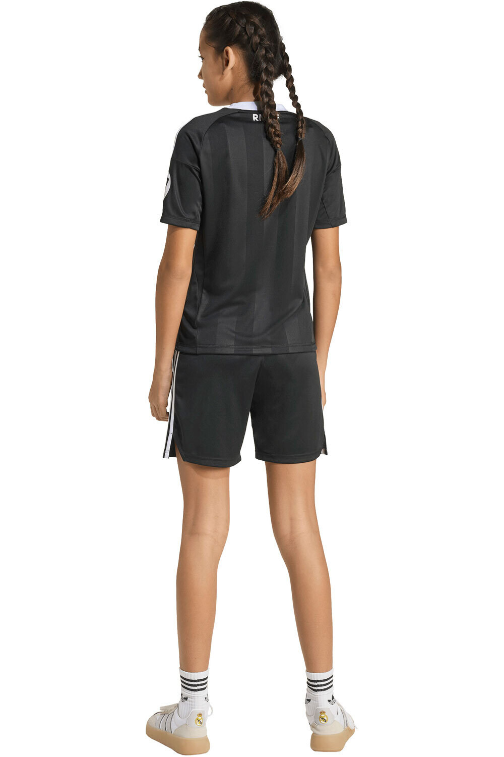 adidas equipación portero niño REAL MADRID THIRD 25/26 vista trasera