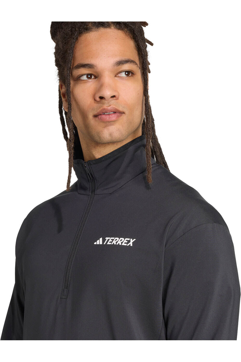 adidas forro polar hombre MT CW HZ T FL vista detalle