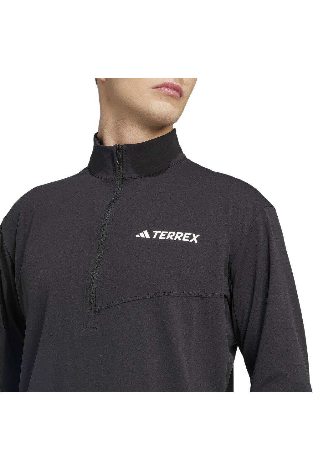 adidas forro polar hombre MT HALFZ LS TEE 03