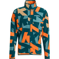 adidas forro polar hombre TERREX MULTI PRINTED FLEECE 05