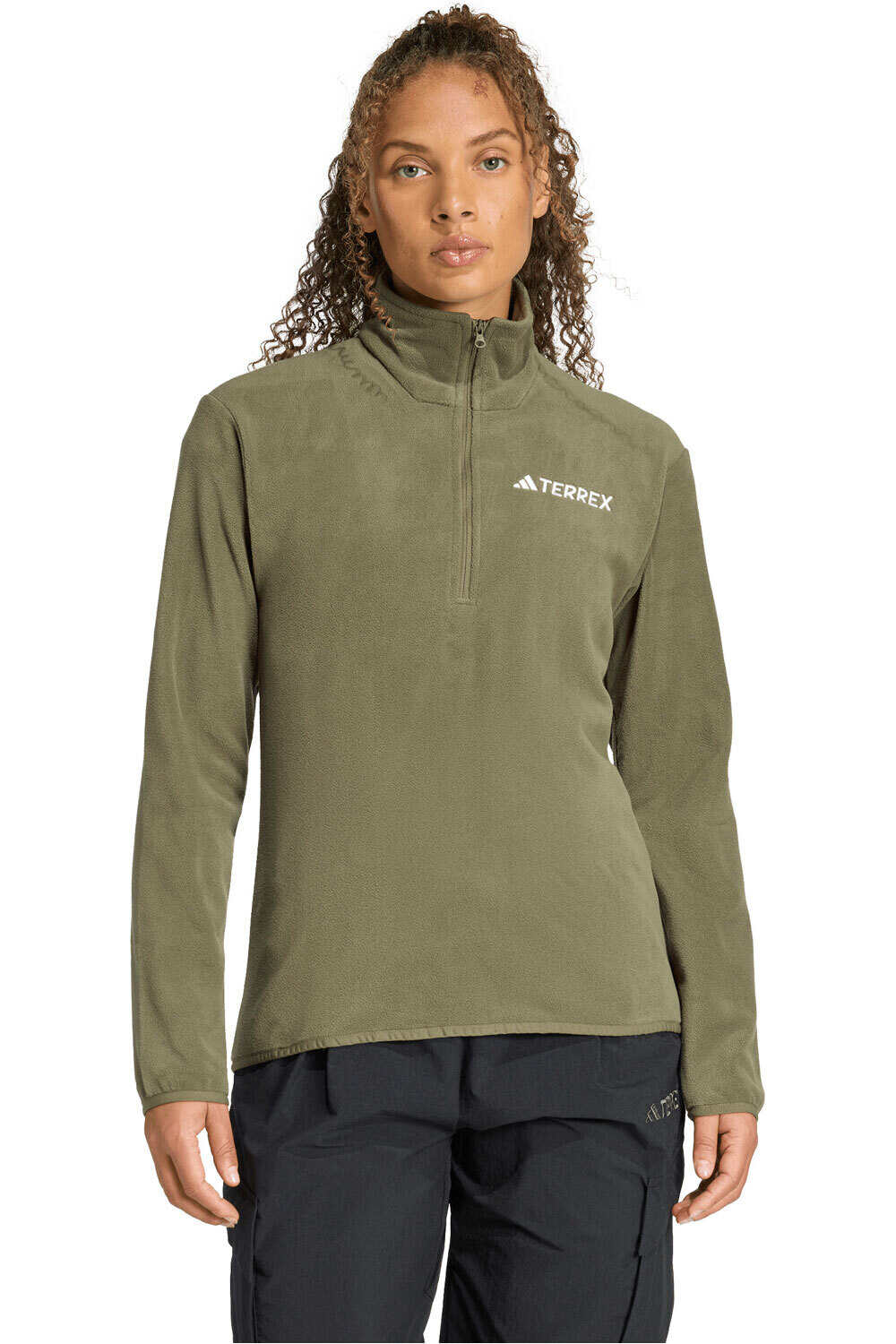 adidas forro polar mujer MULTI ESSENTIALS vista frontal