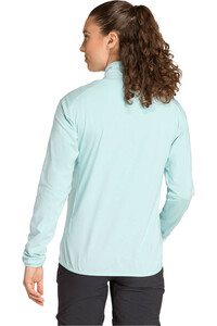 adidas forro polar mujer W MT CW T FZ FL vista trasera