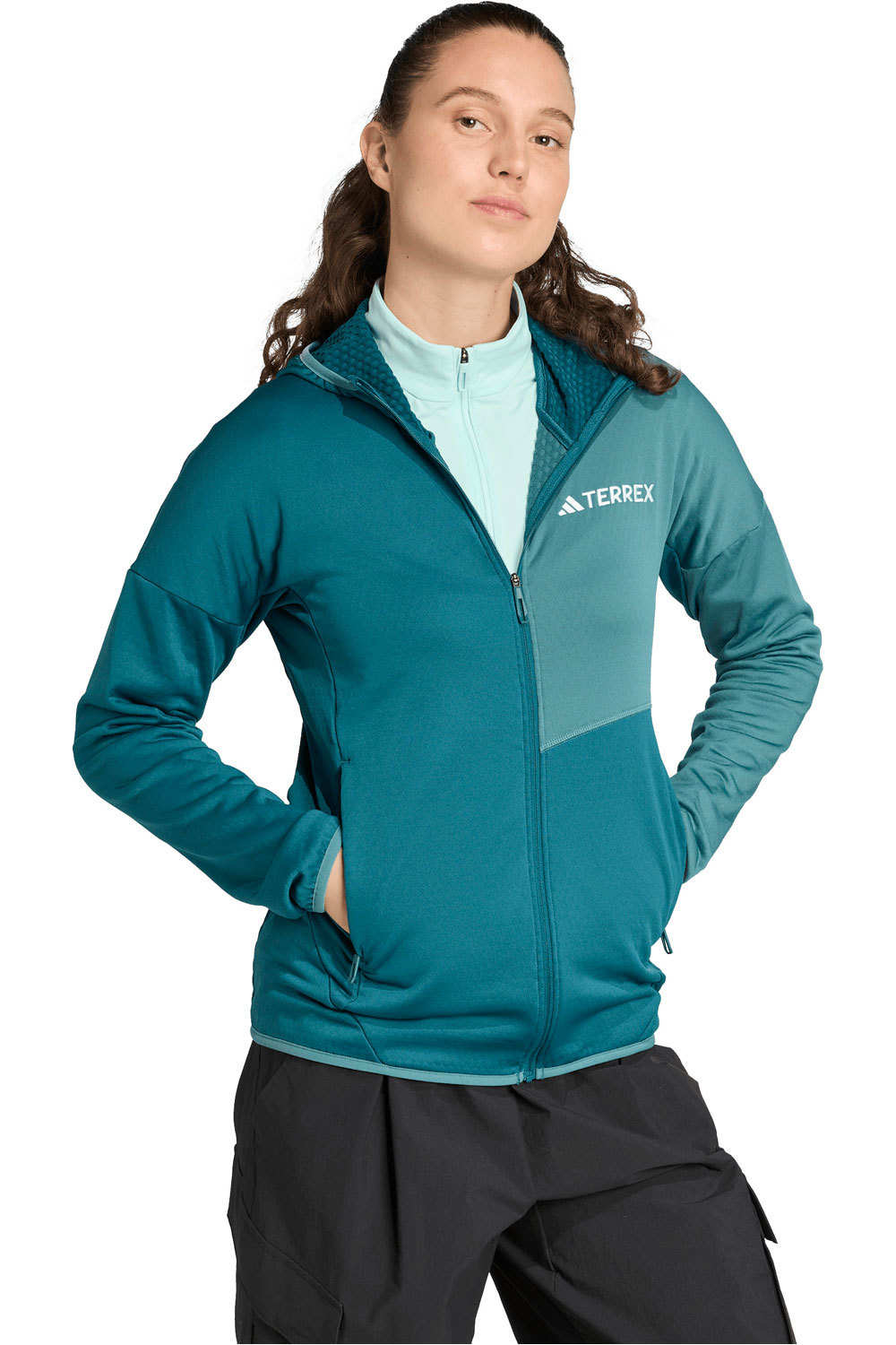 adidas forro polar mujer W XPR LT FL H J vista detalle