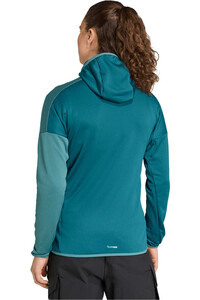 adidas forro polar mujer W XPR LT FL H J vista trasera