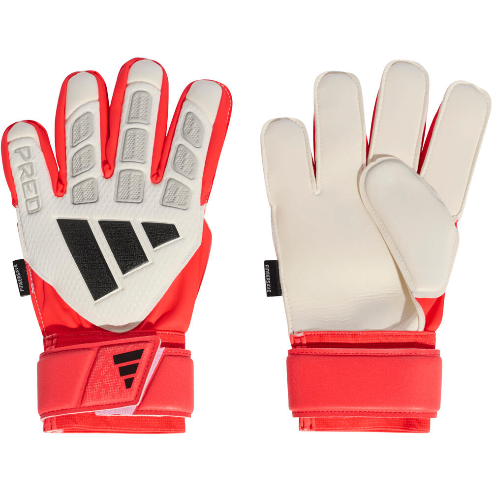 adidas guantes portero infantil PREDATOR MATCH FINGERSAVE vista frontal
