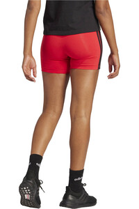 adidas Malla Corta Mujer W 3S SJ BK SHO vista trasera