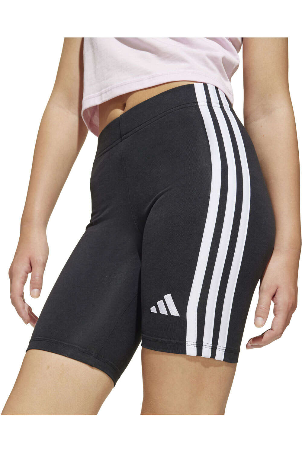 adidas malla corta niña JG 3S SH LEG vista detalle